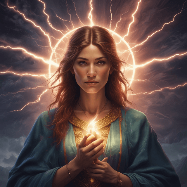 Luna, the Oracle - Mystical AI portrait